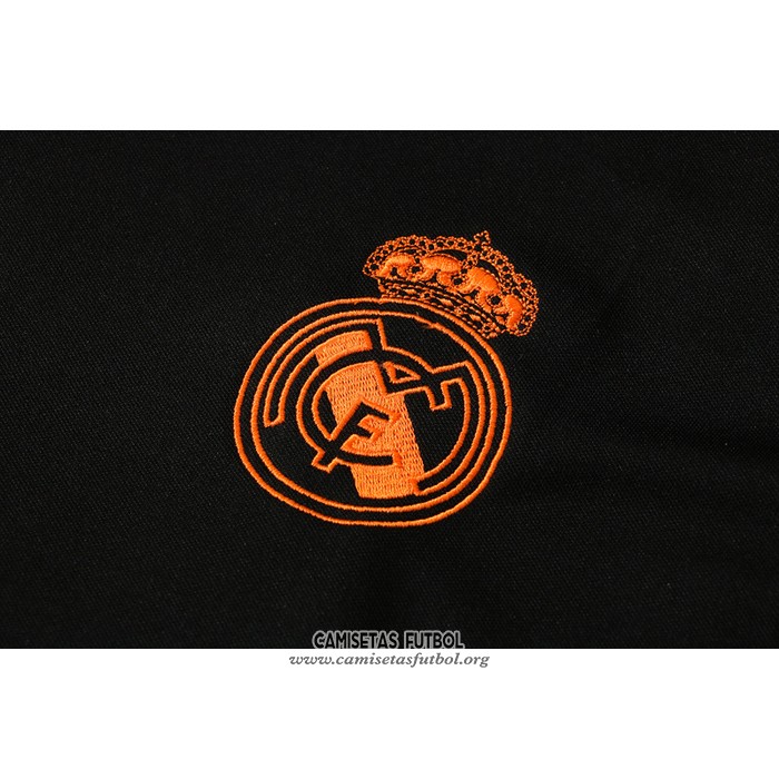 Chandal del Real Madrid Manga Corta 2021/2022 Negro